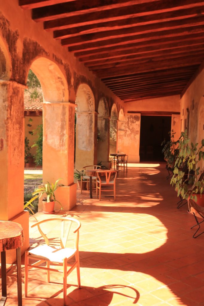 Hallway in the hacienda